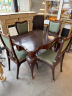 Eetkamer set Cubaans mahoniehout