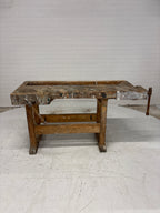 Houten werkbank