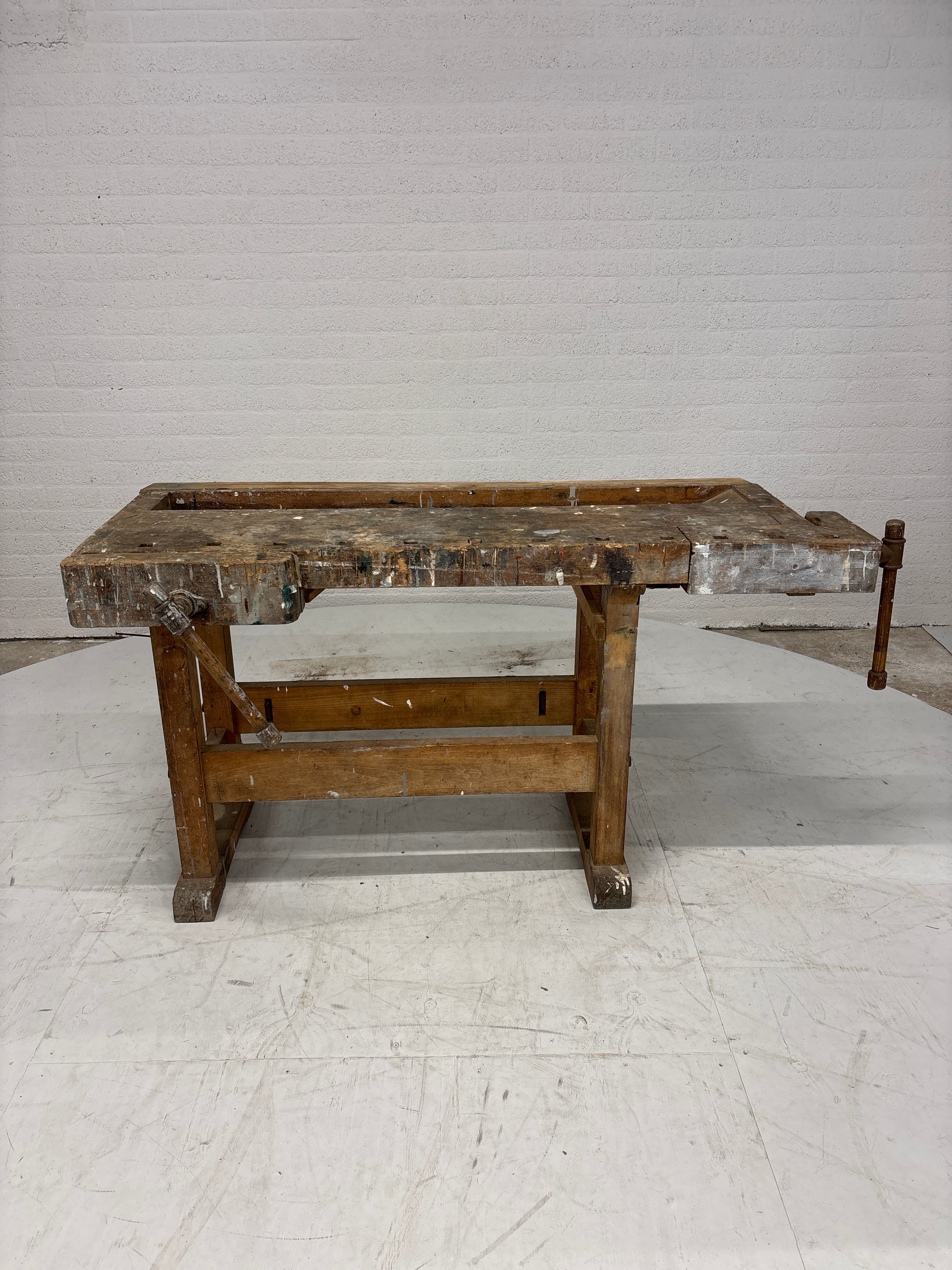 Houten werkbank