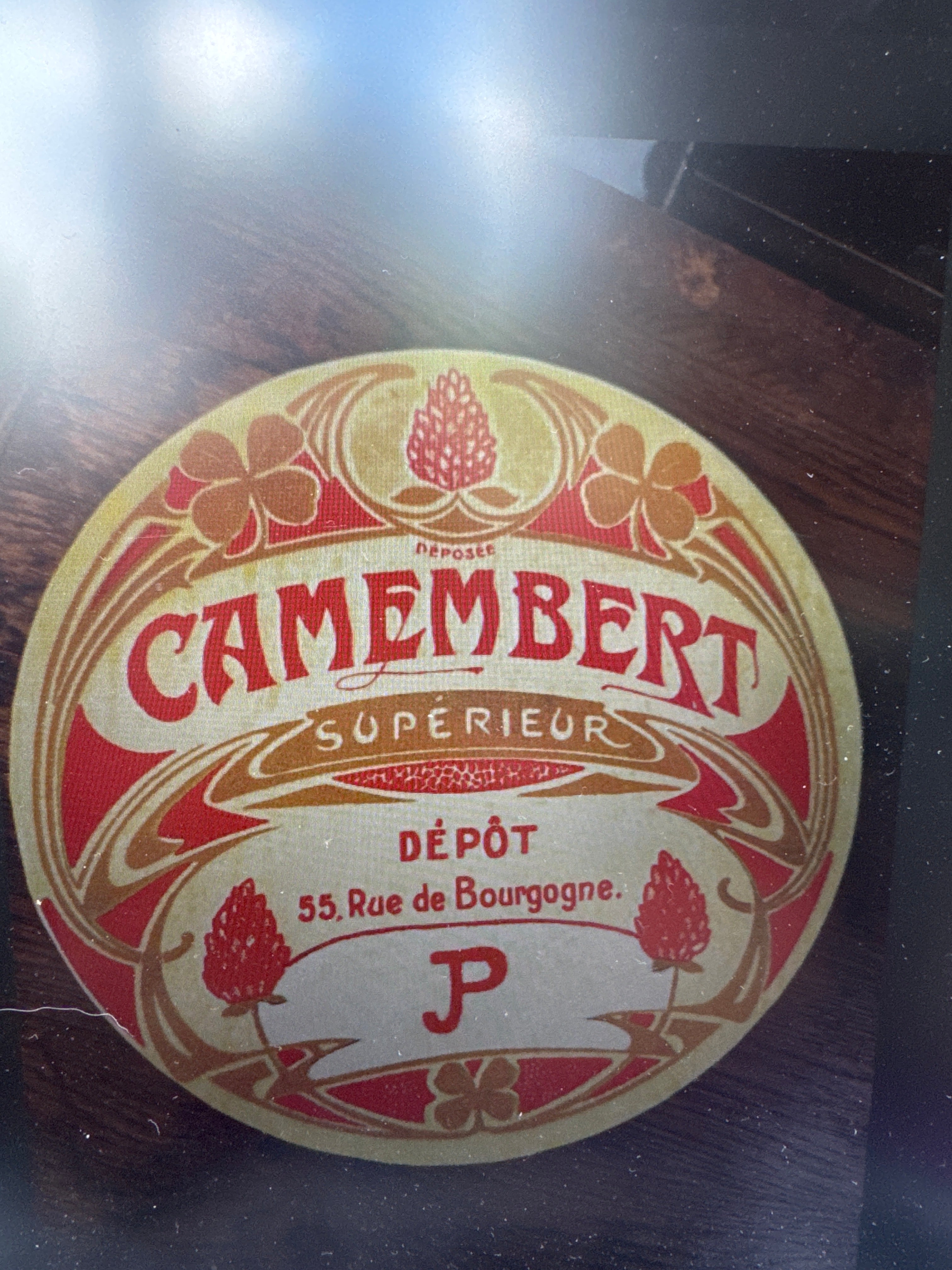 Borden vintage stijl in bewaarblik