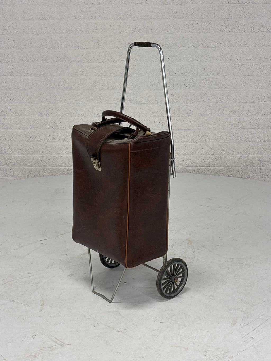 Boodschappentas op wielen.