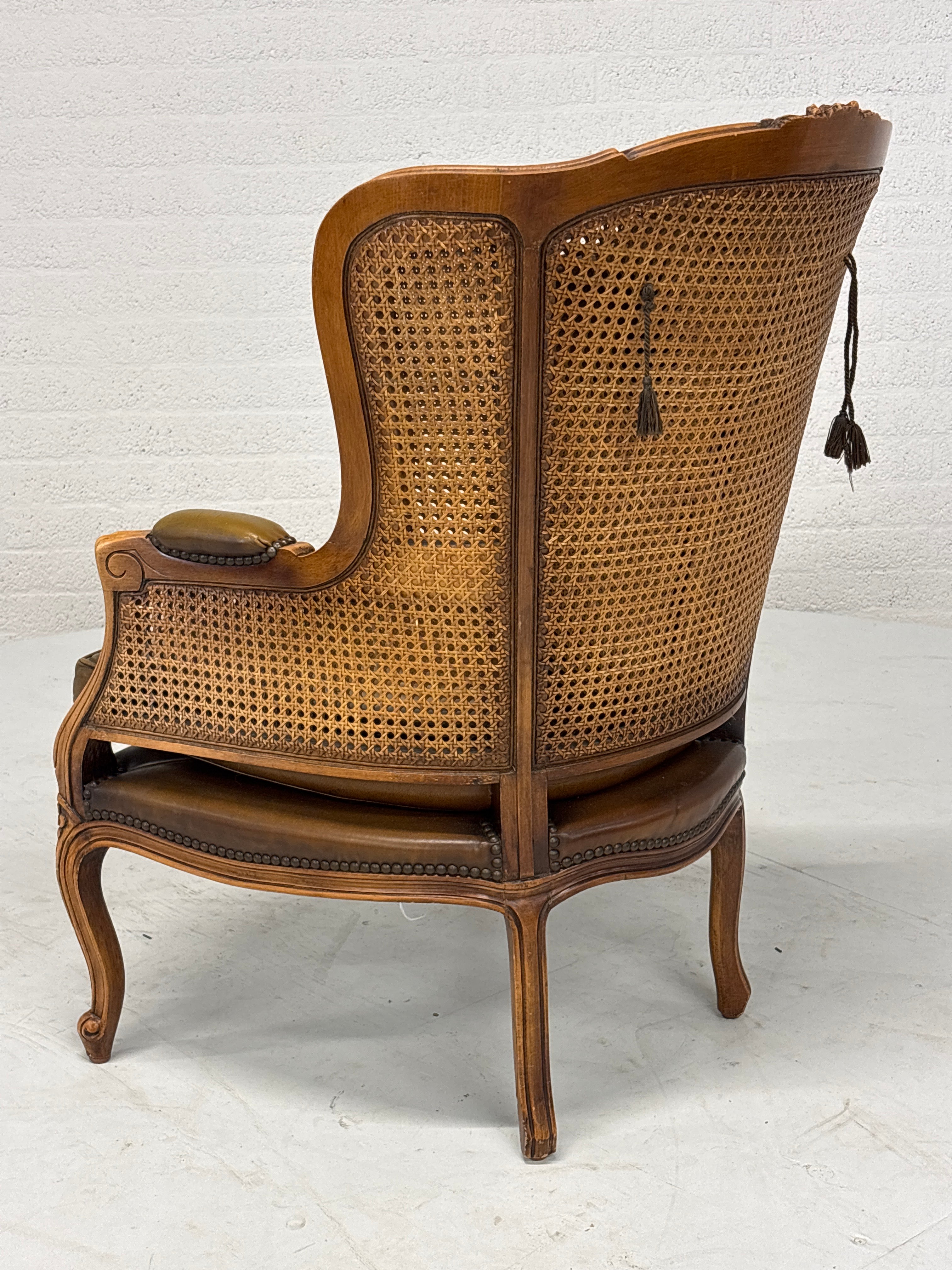 Stoel Frans klassiek hoge rug