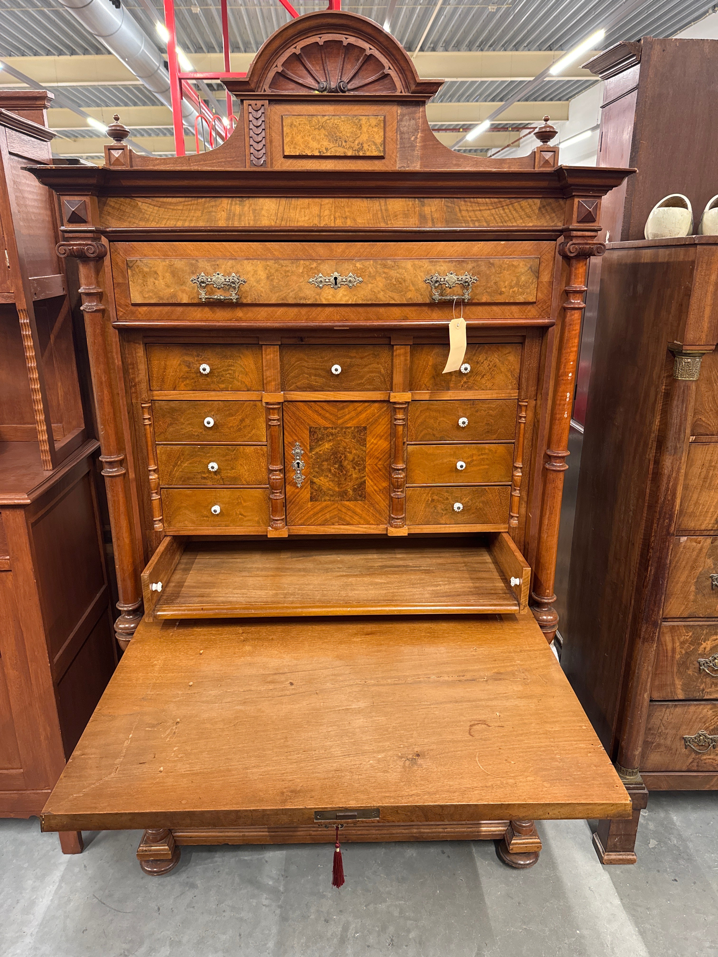 Louis Philippe secretaire rond 1860