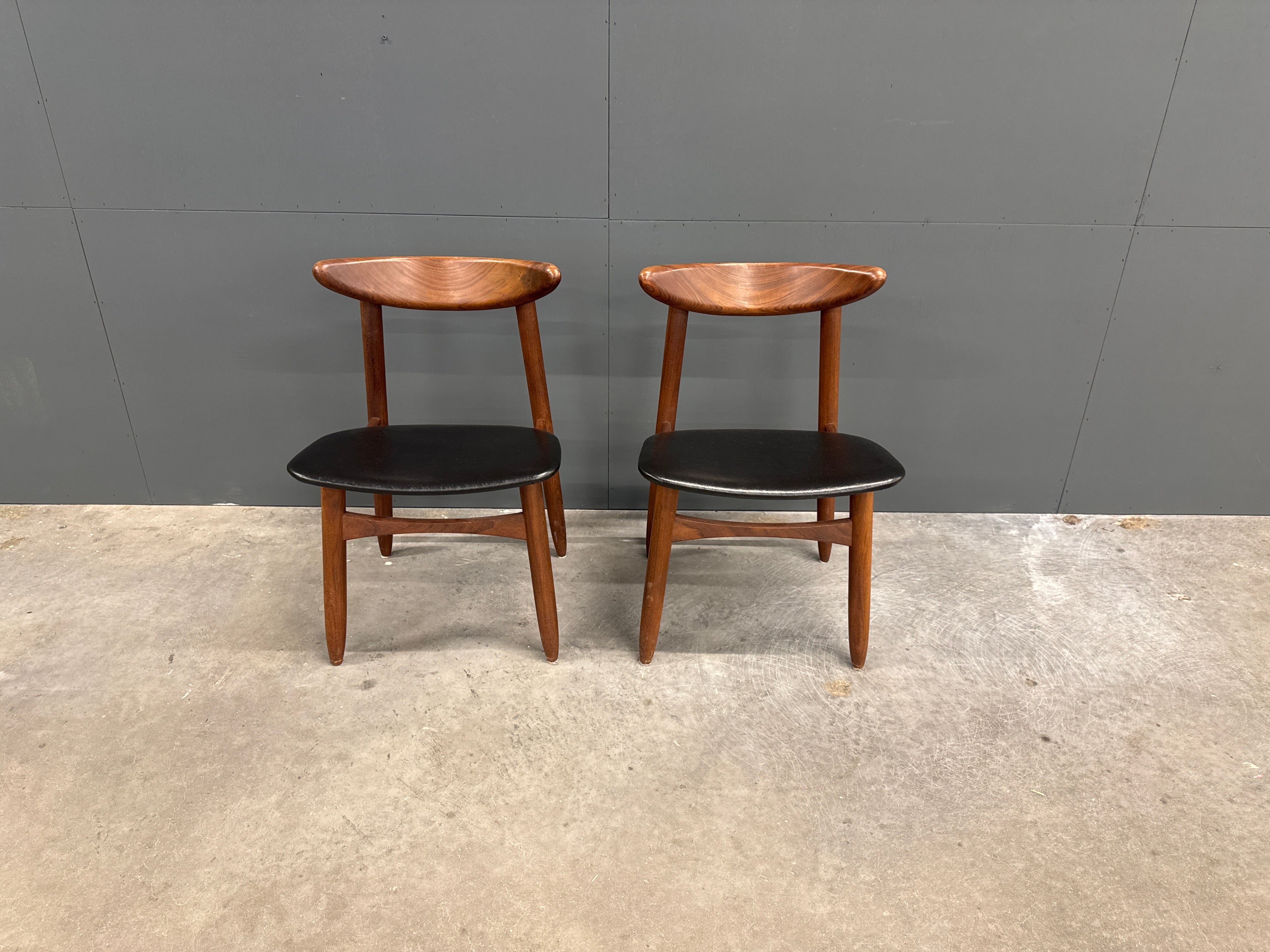 Palisander Houten Stoel - Set van 2