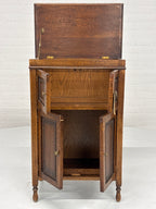 Dranken kabinet eiken klep (lxbxh 60x40x92cm)