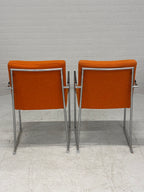 Oranje design stoelen