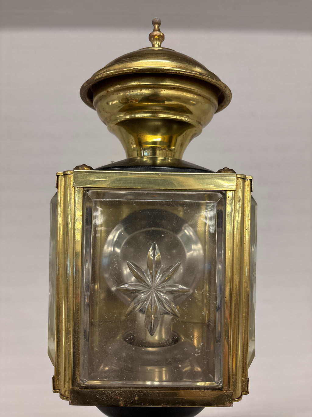 Koetslamp rijtuiglamp luxe met geslepen glas