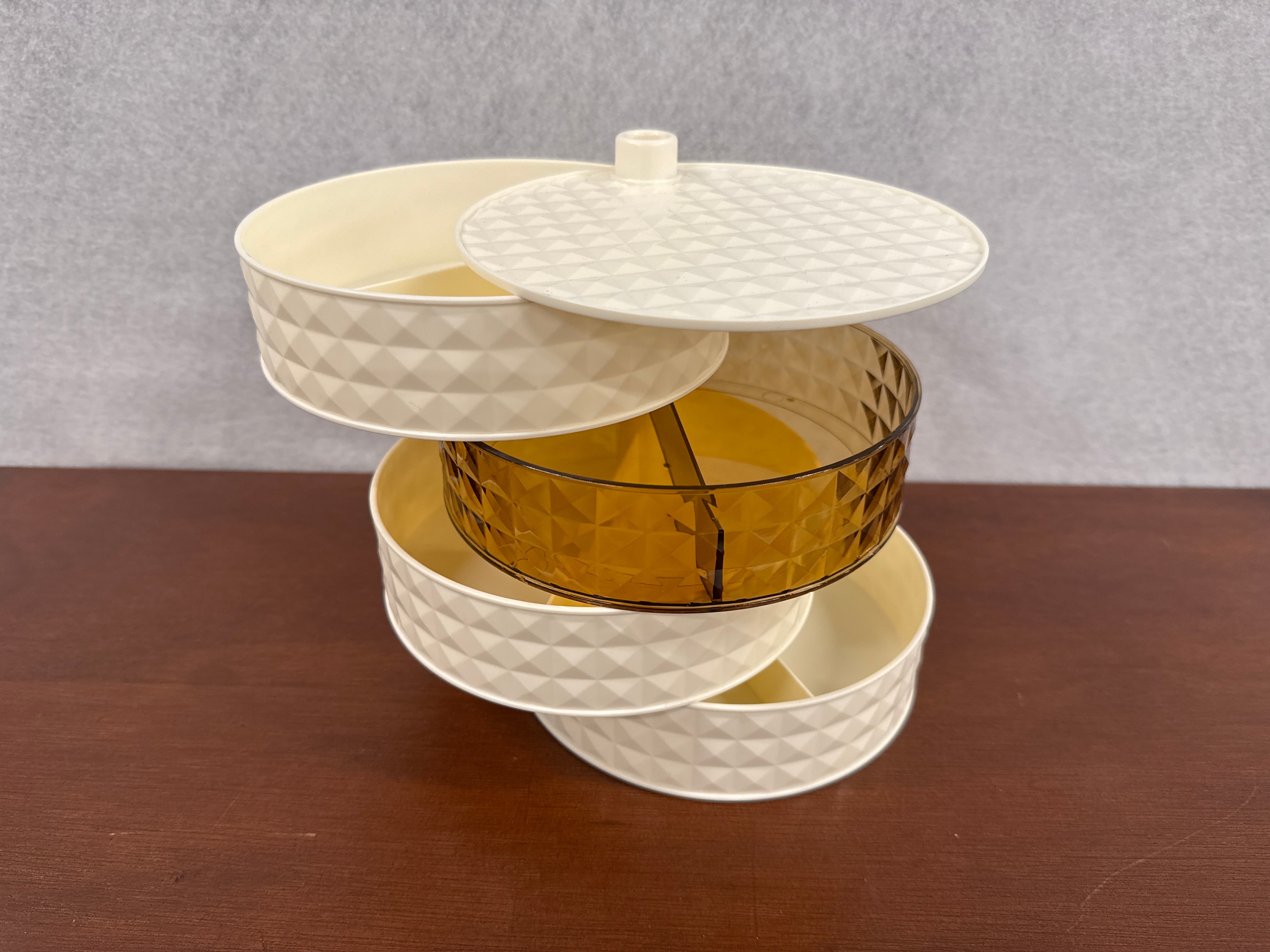 Opbergbox rond kunststof