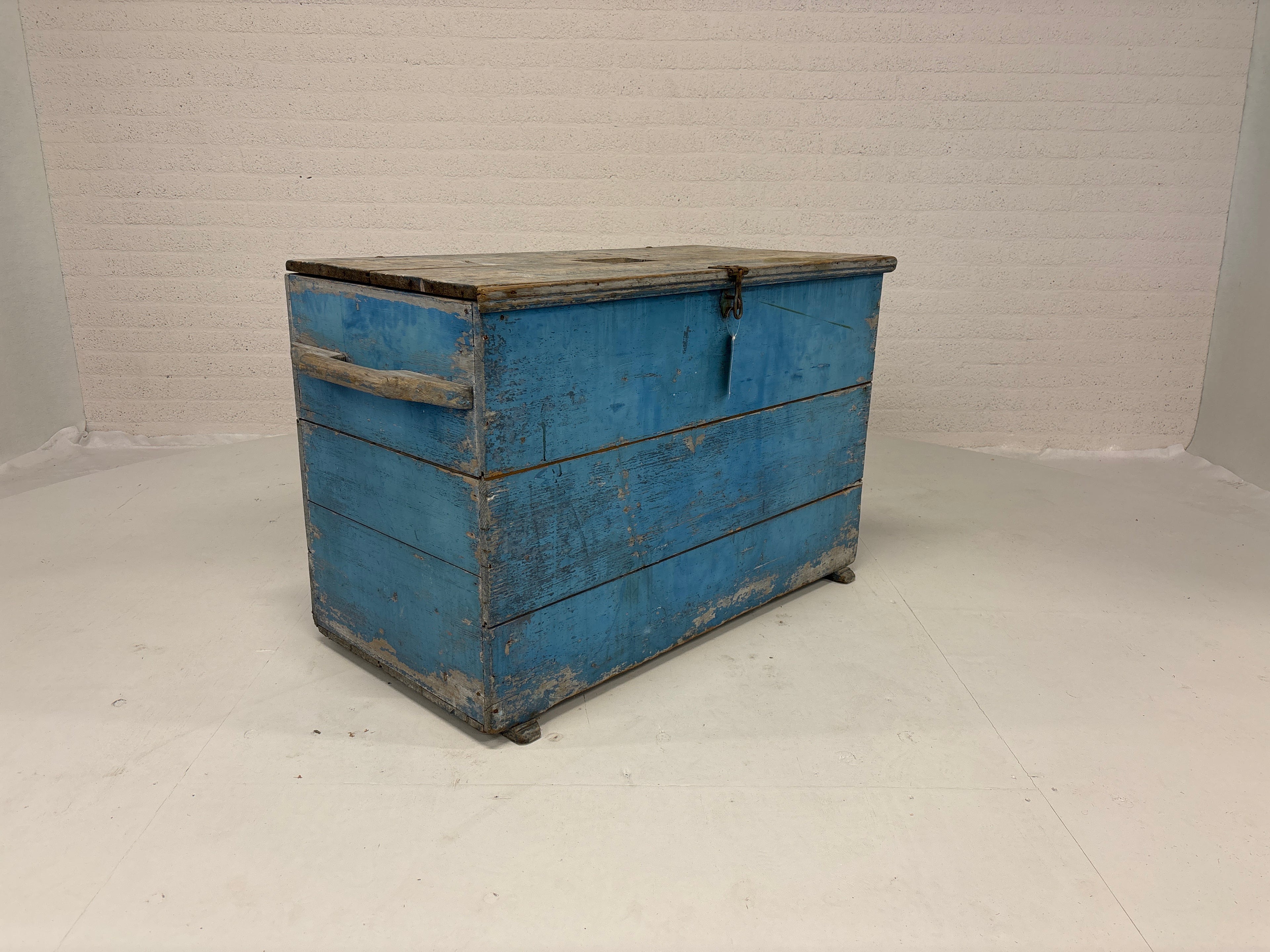 Voederkist blauw