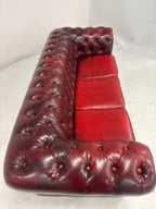 Chesterfield bordeaux rode bank