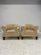 Set elegante velvet fauteuils