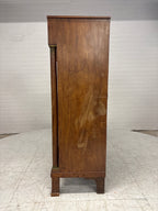 Antieke ladenkast gefineerd hout