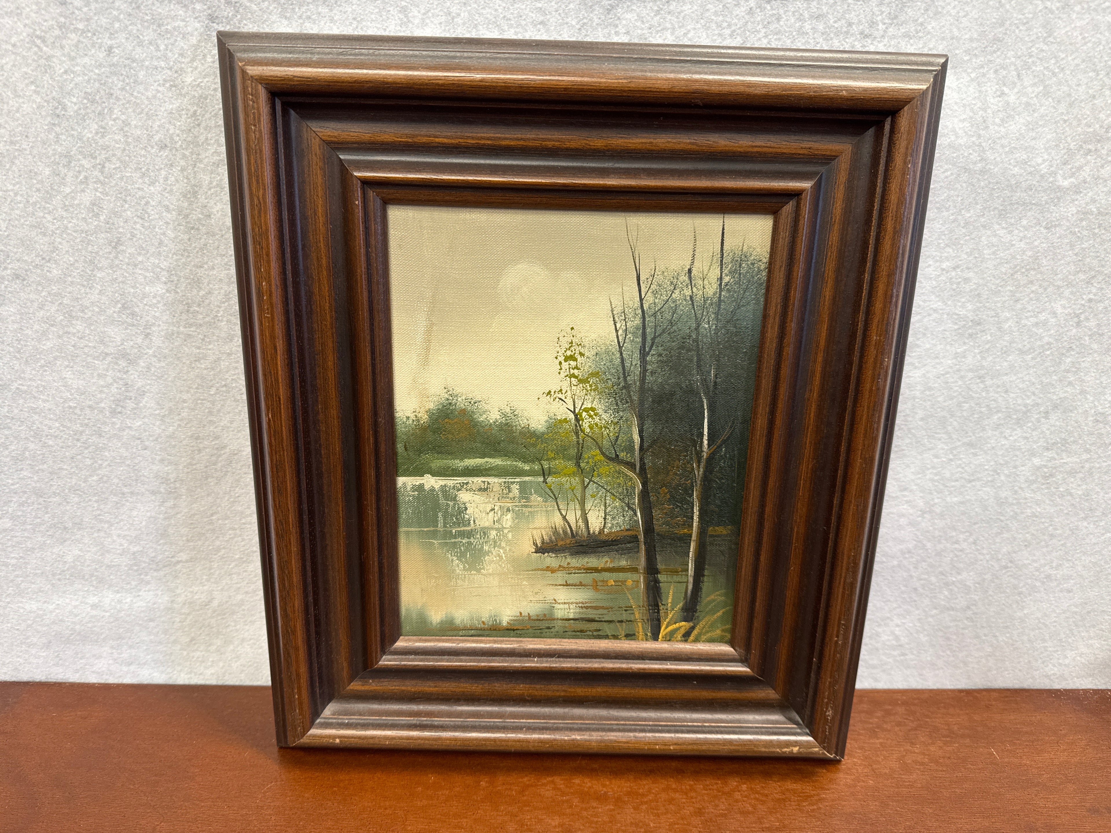 Schilderijtje bosven