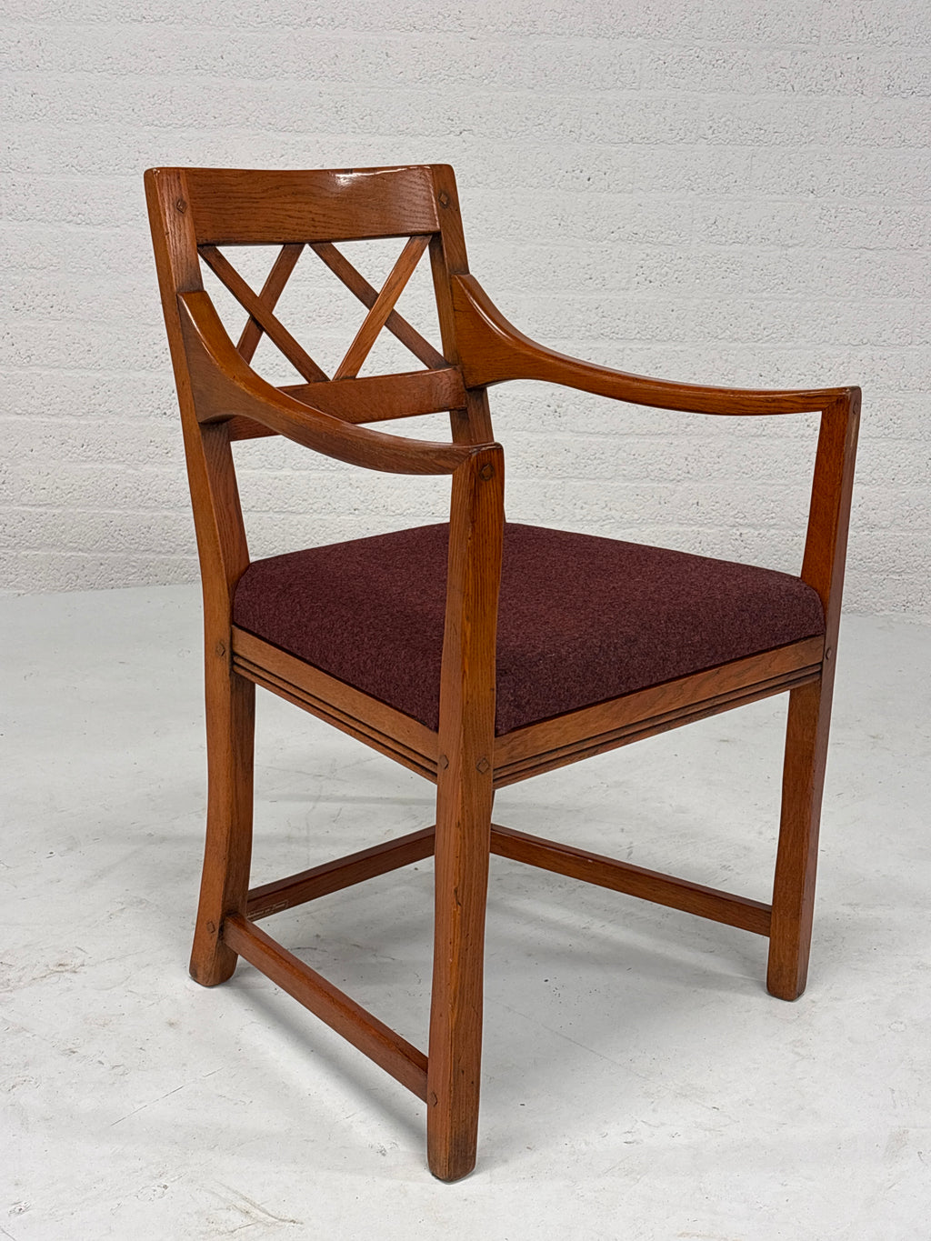 Schuitema set 5 stoelen rode bekleding nieuw