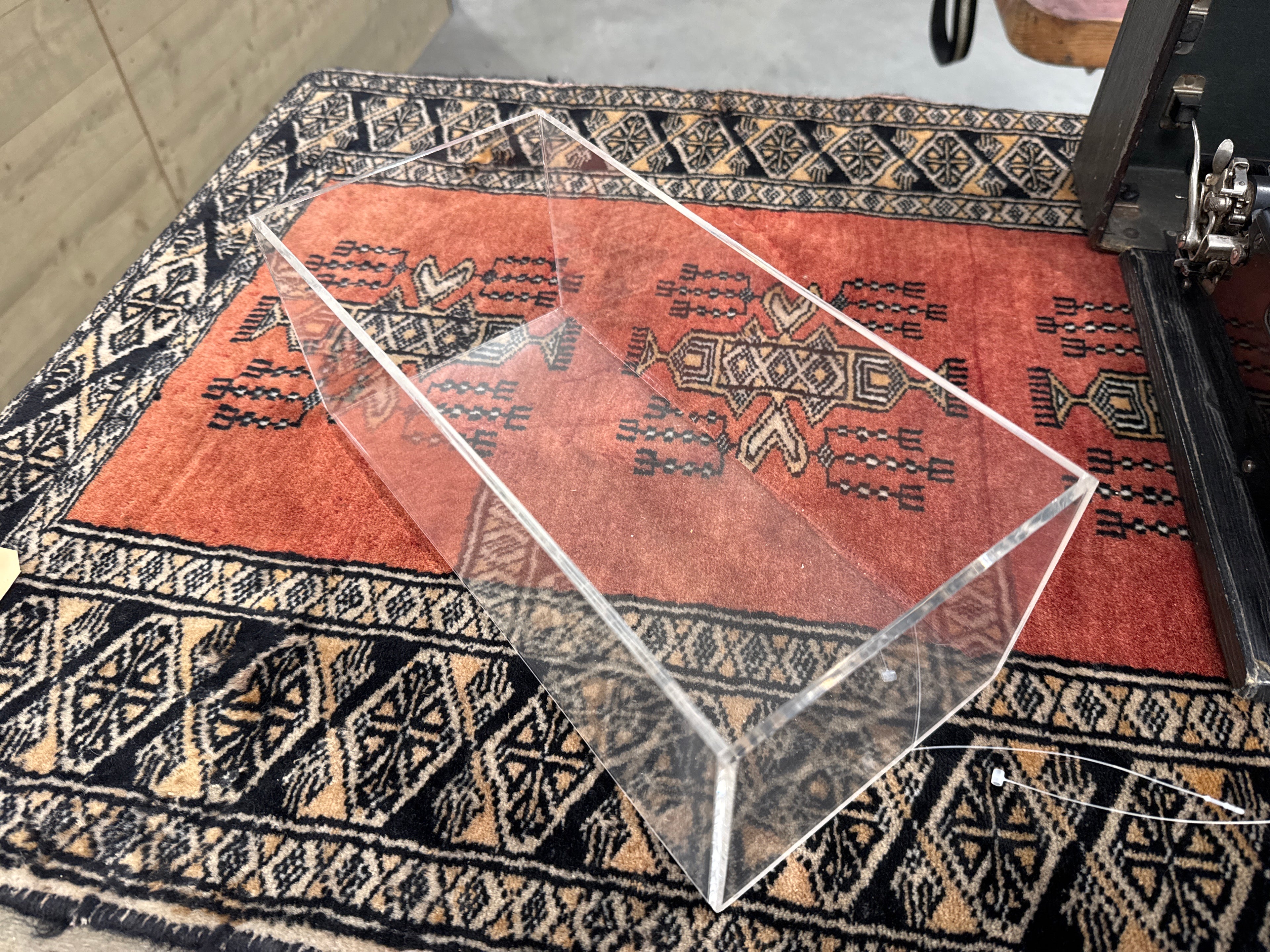 Perspex bakje