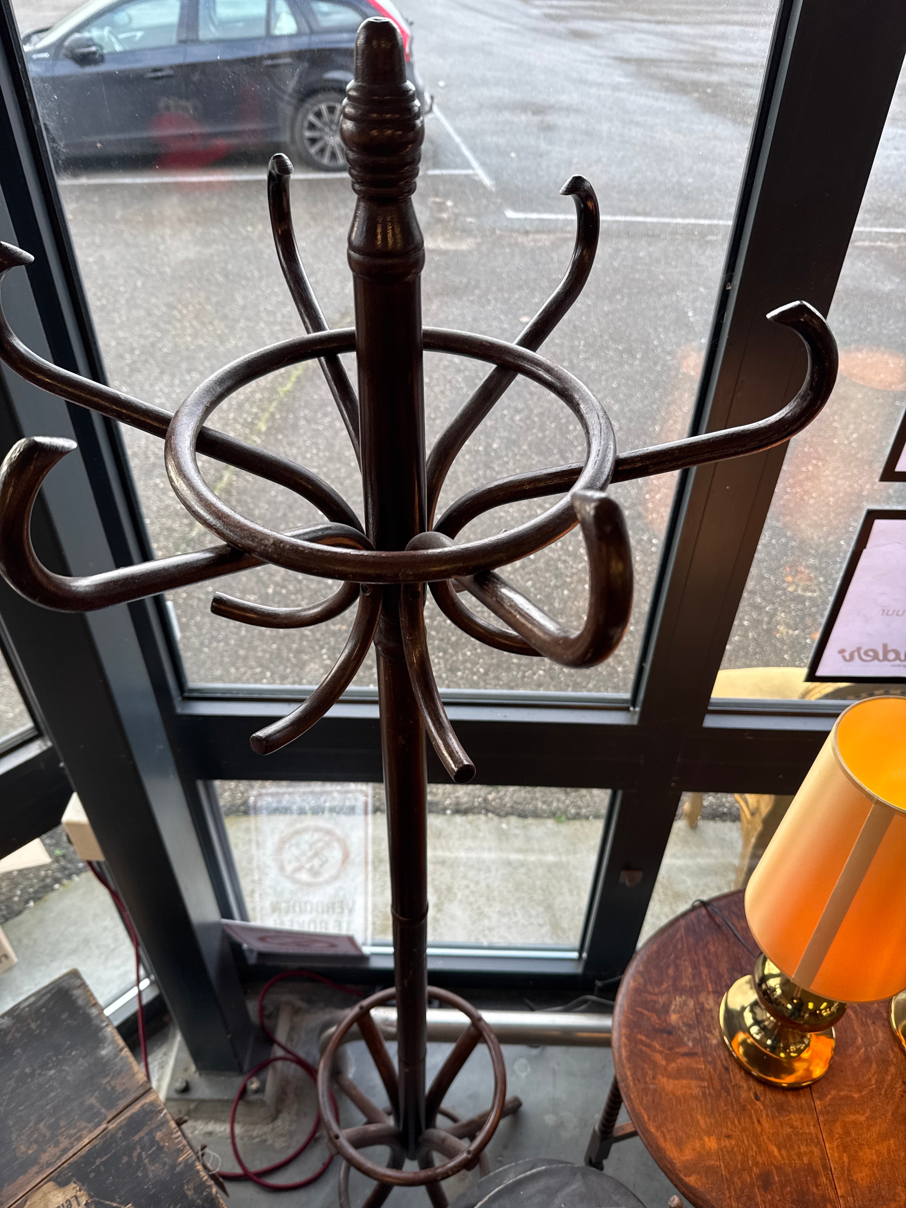 Vintage kapstok vrijstaand