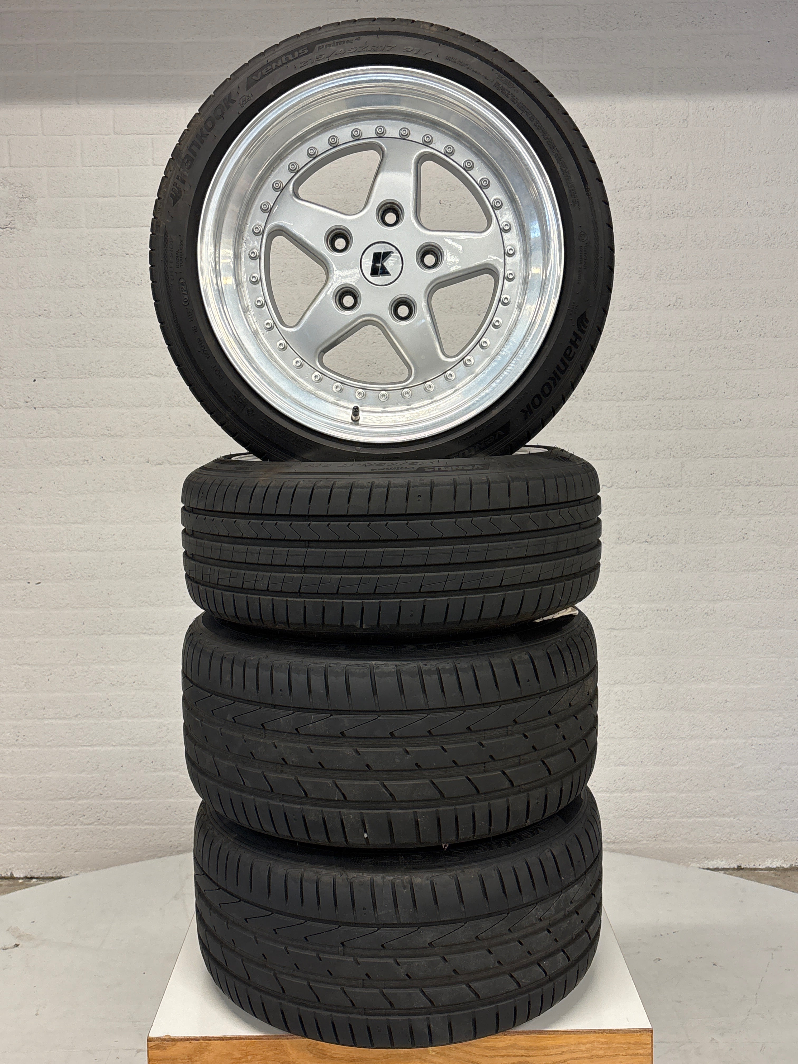 17” BBS Kerscher RX Velgen - 5x130 - Driedelig - 8 & 10J