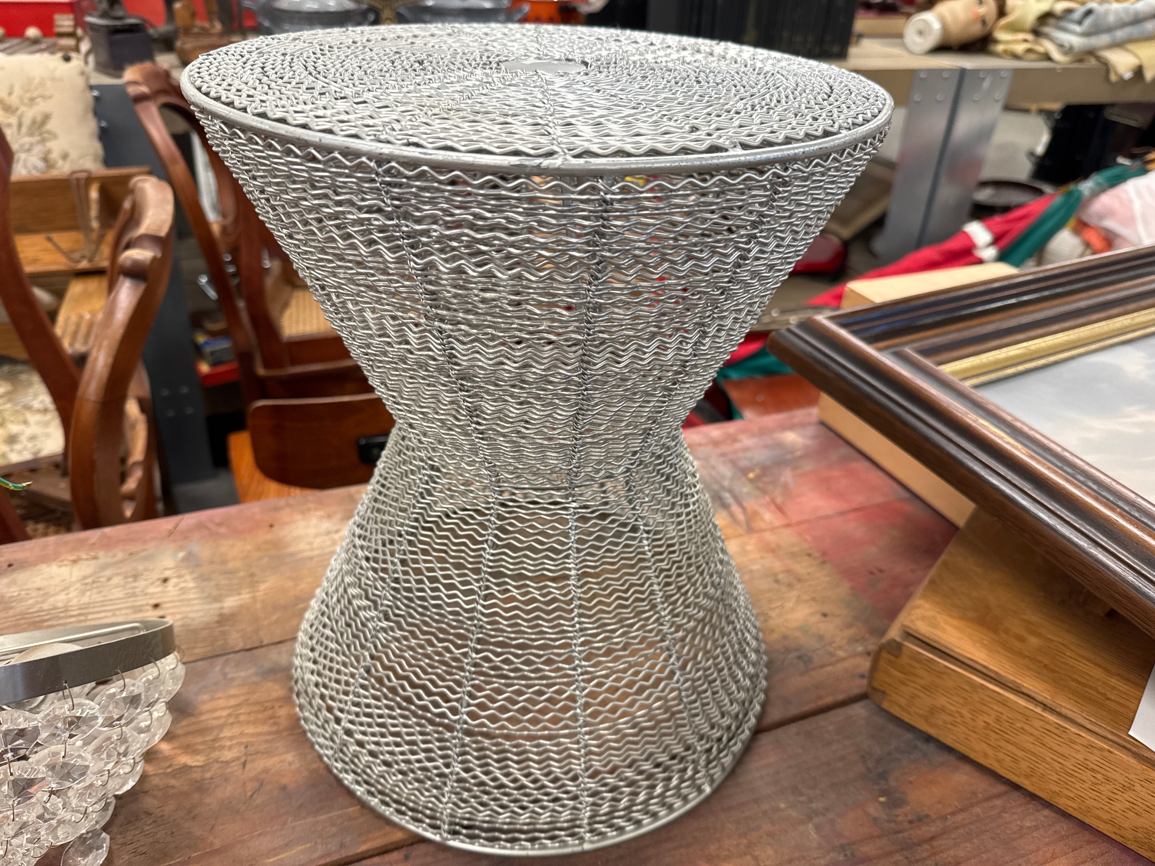 Bijzettafel metaal 40cm hoog