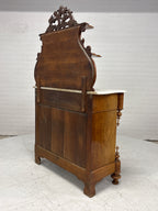 Biedermeier bonheur met marmeren blad