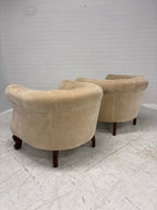 Set elegante velvet fauteuils