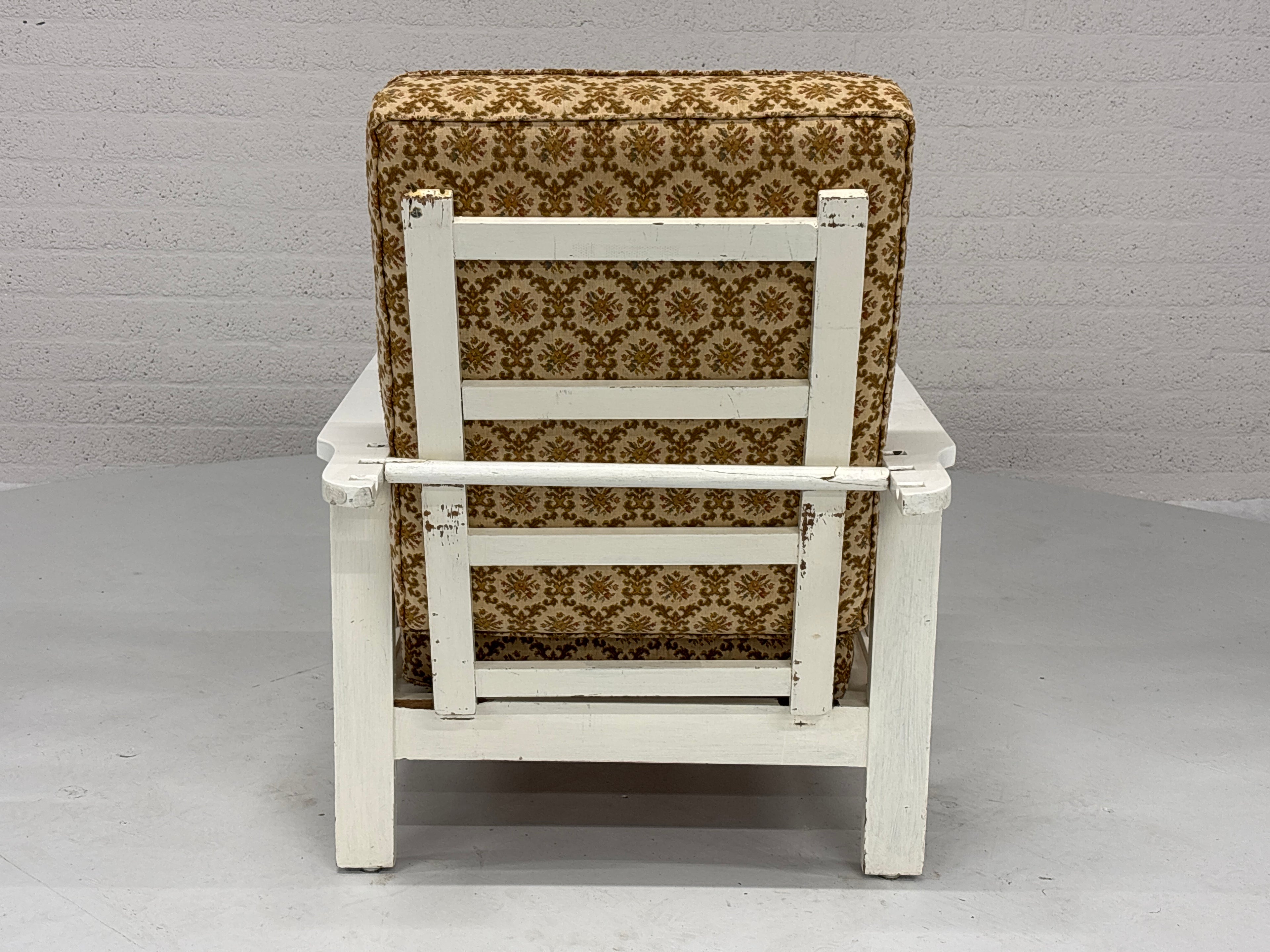 Fauteuil met verstelbare rugleuning