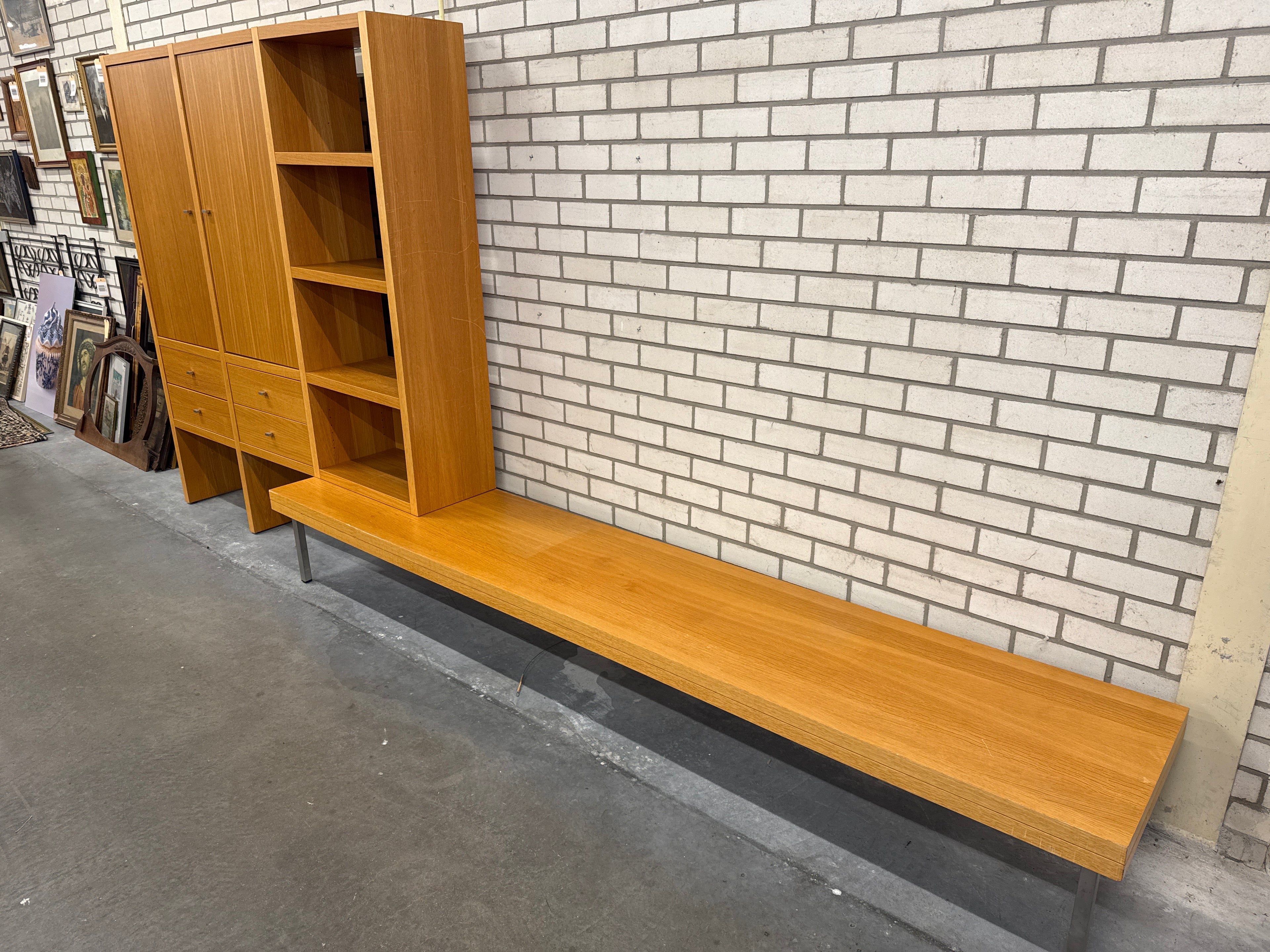 Scandinavisch wandsysteem midcentury