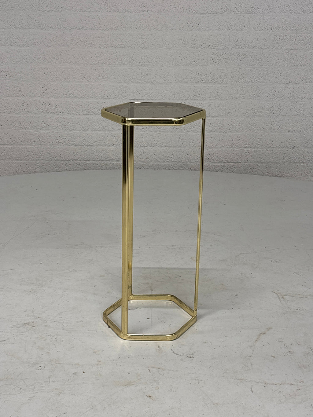 Bijzettafel gouden look