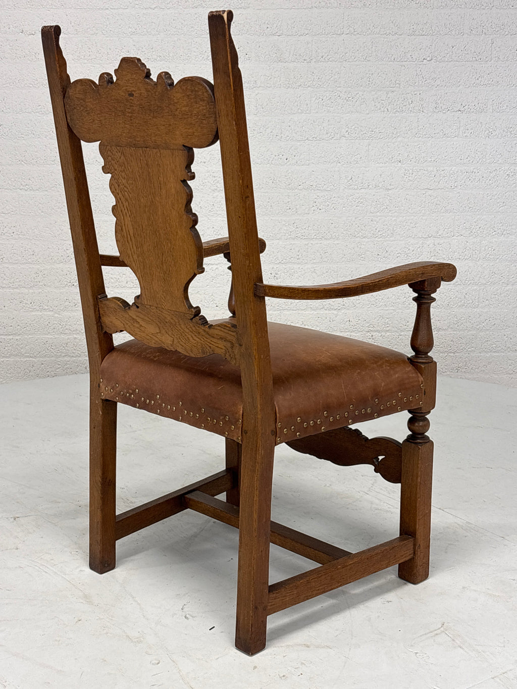 Stoel licht eikenhout