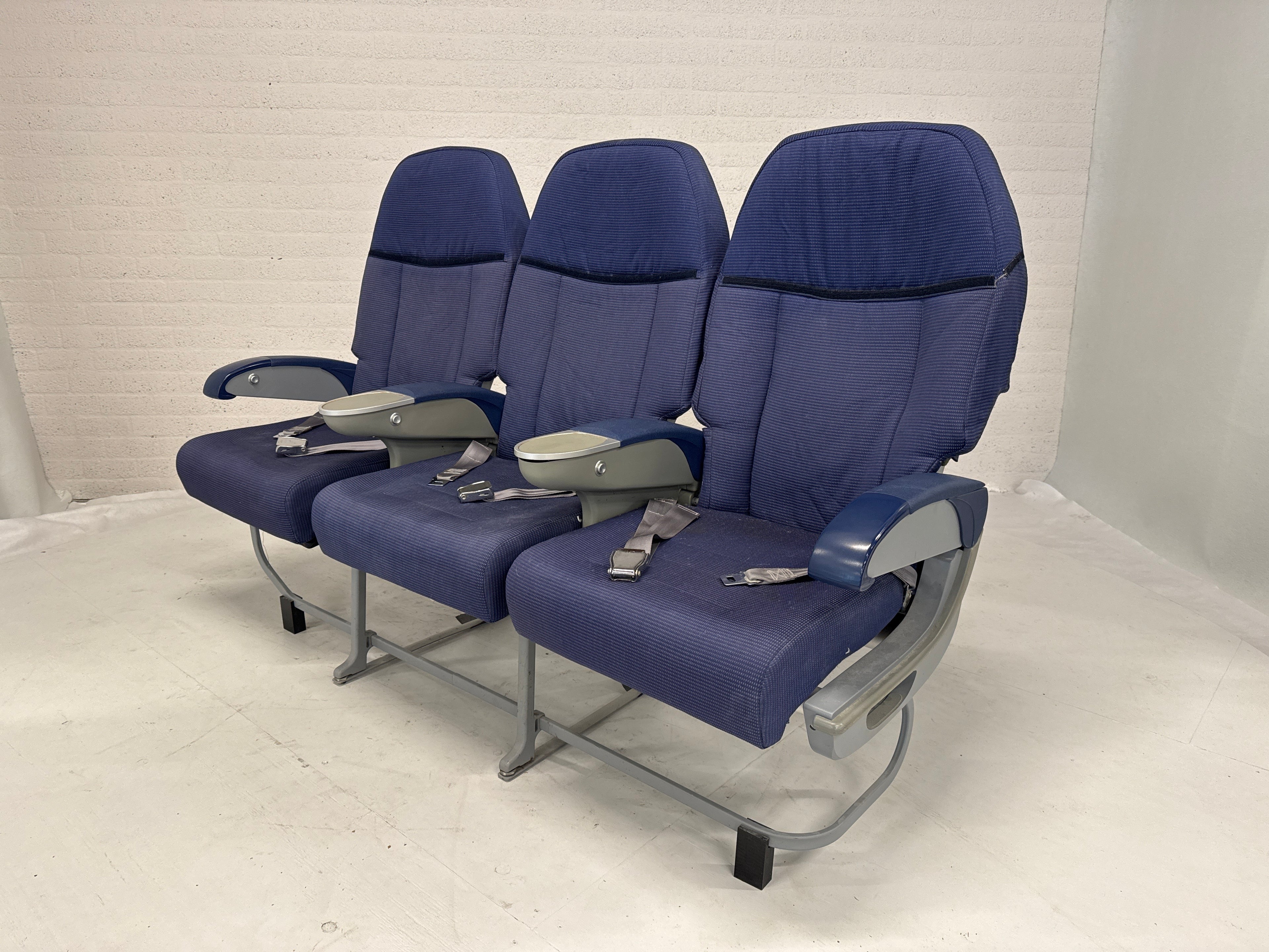 Vliegtuigstoelen verstelbaar