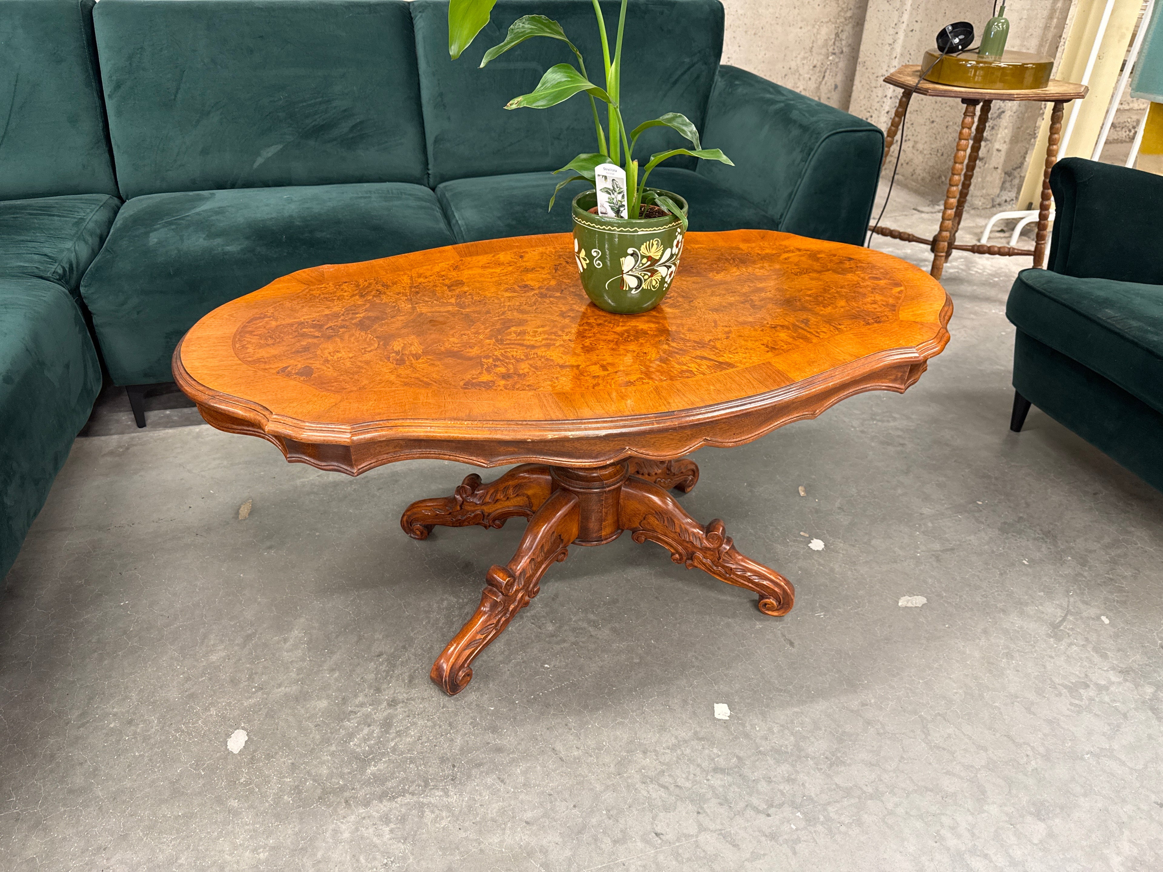 Wortelhout Mahonie Salontafel