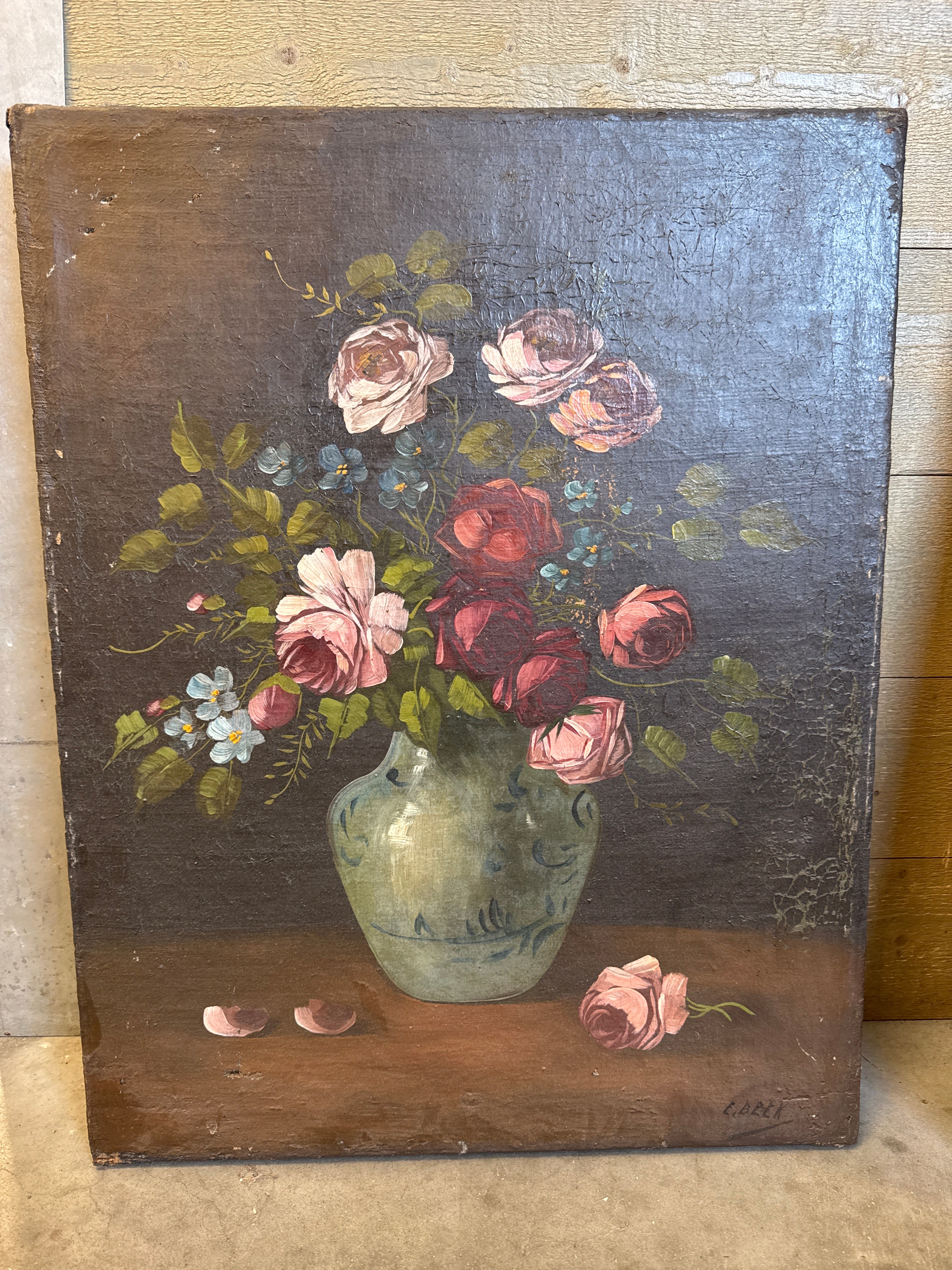 Vintage bloemstilleven