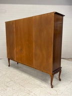 Retro kast gefineerd hout mahonie