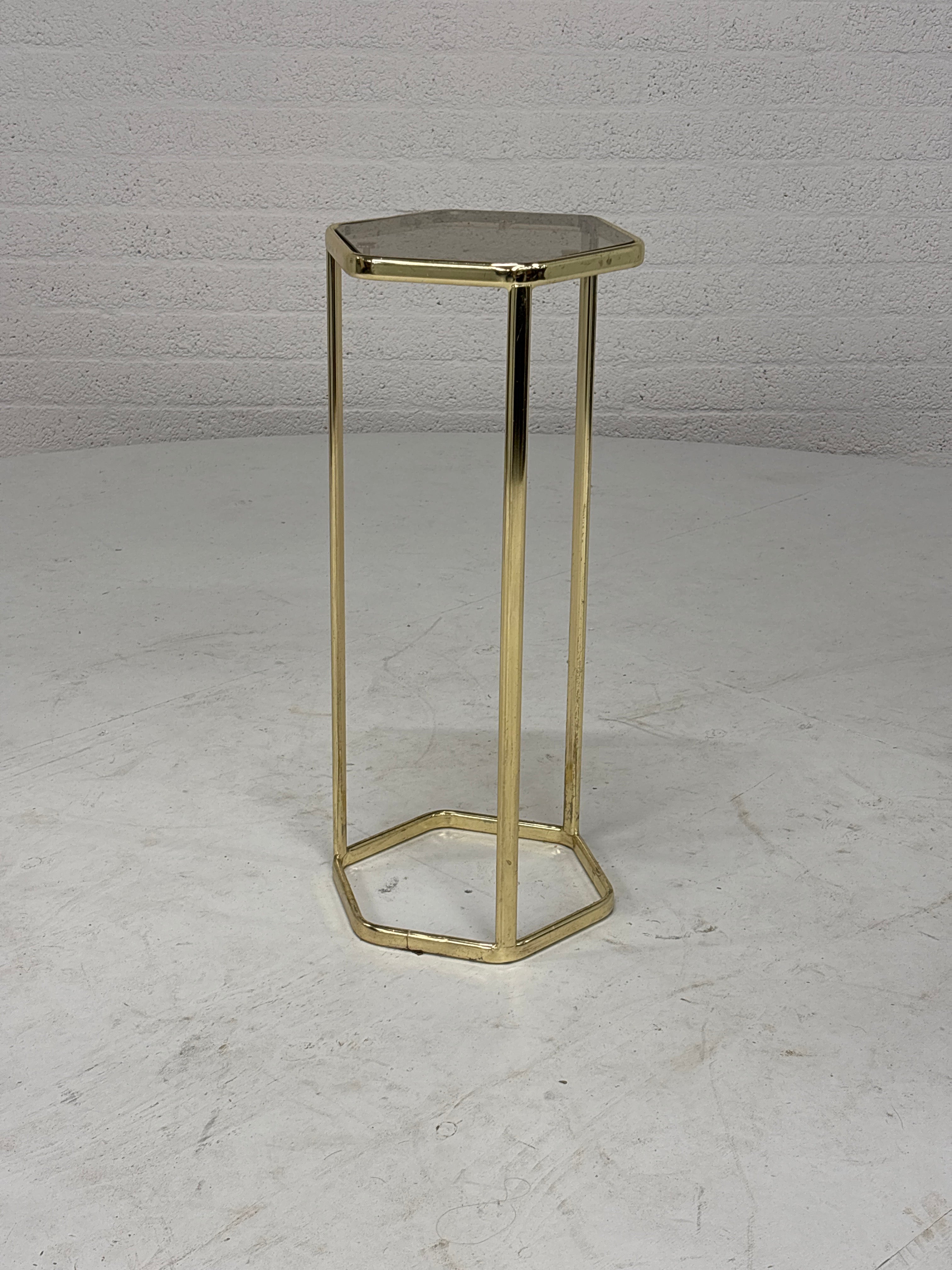 Bijzettafel gouden look