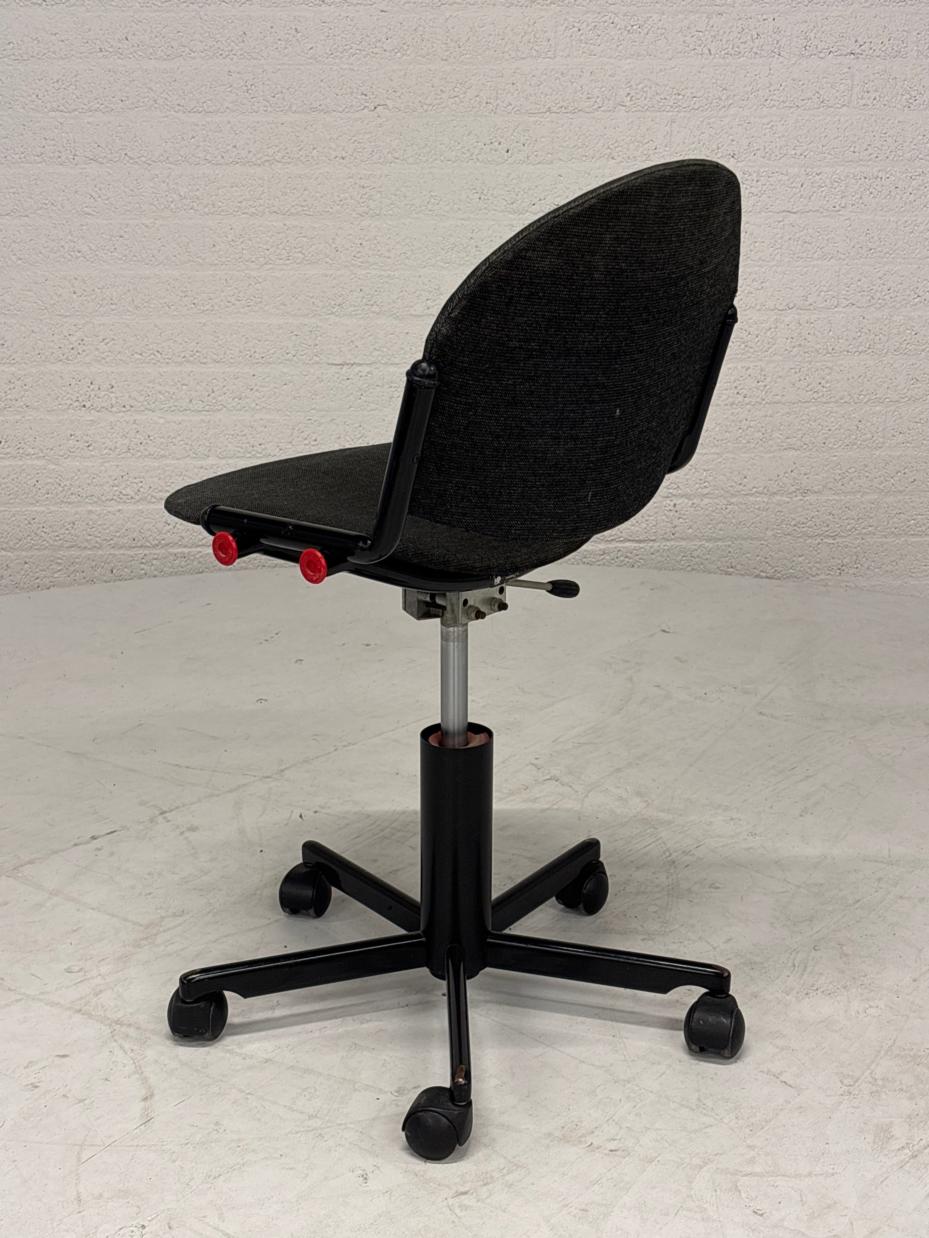 Vintage bureaustoel Lamm Parma Italy