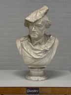 Gipsen portretbuste van Laurent Delvaux