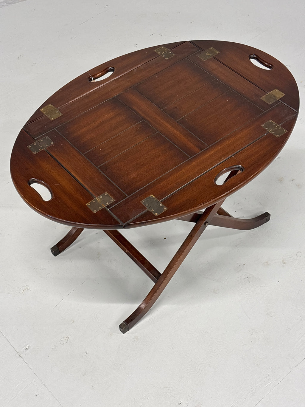 Serveertafel met afneembaar dienblad (lxbxh 89x64x54cm)