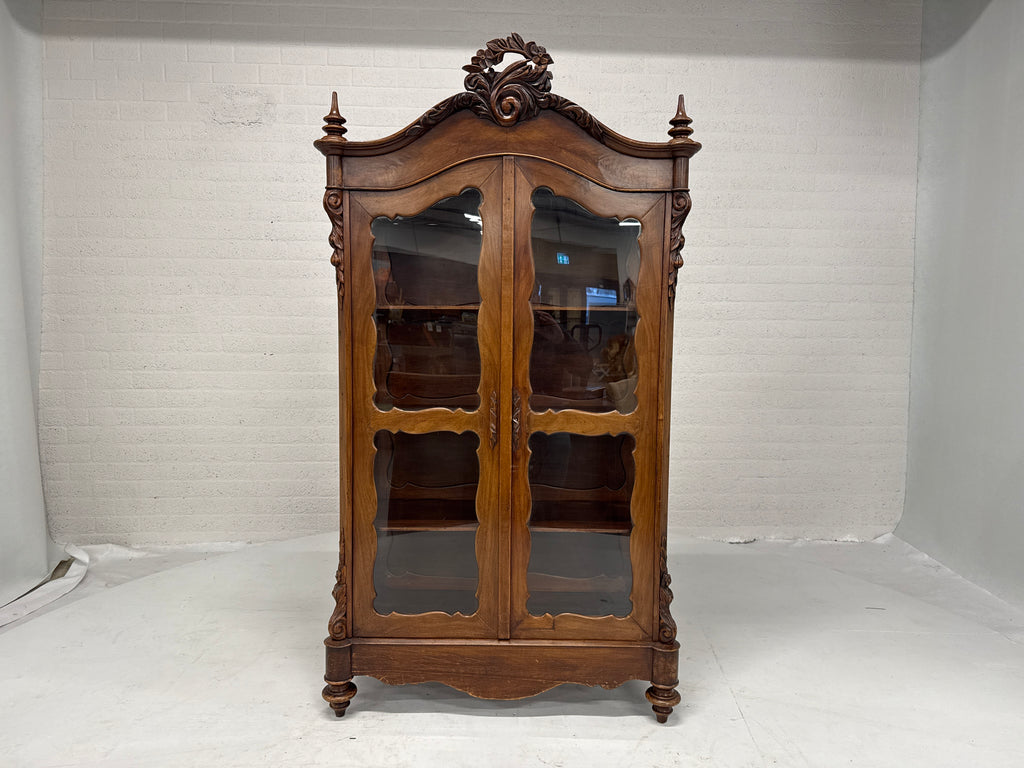 Vitrinekast compact 180 hoog