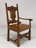 Stoel licht eikenhout