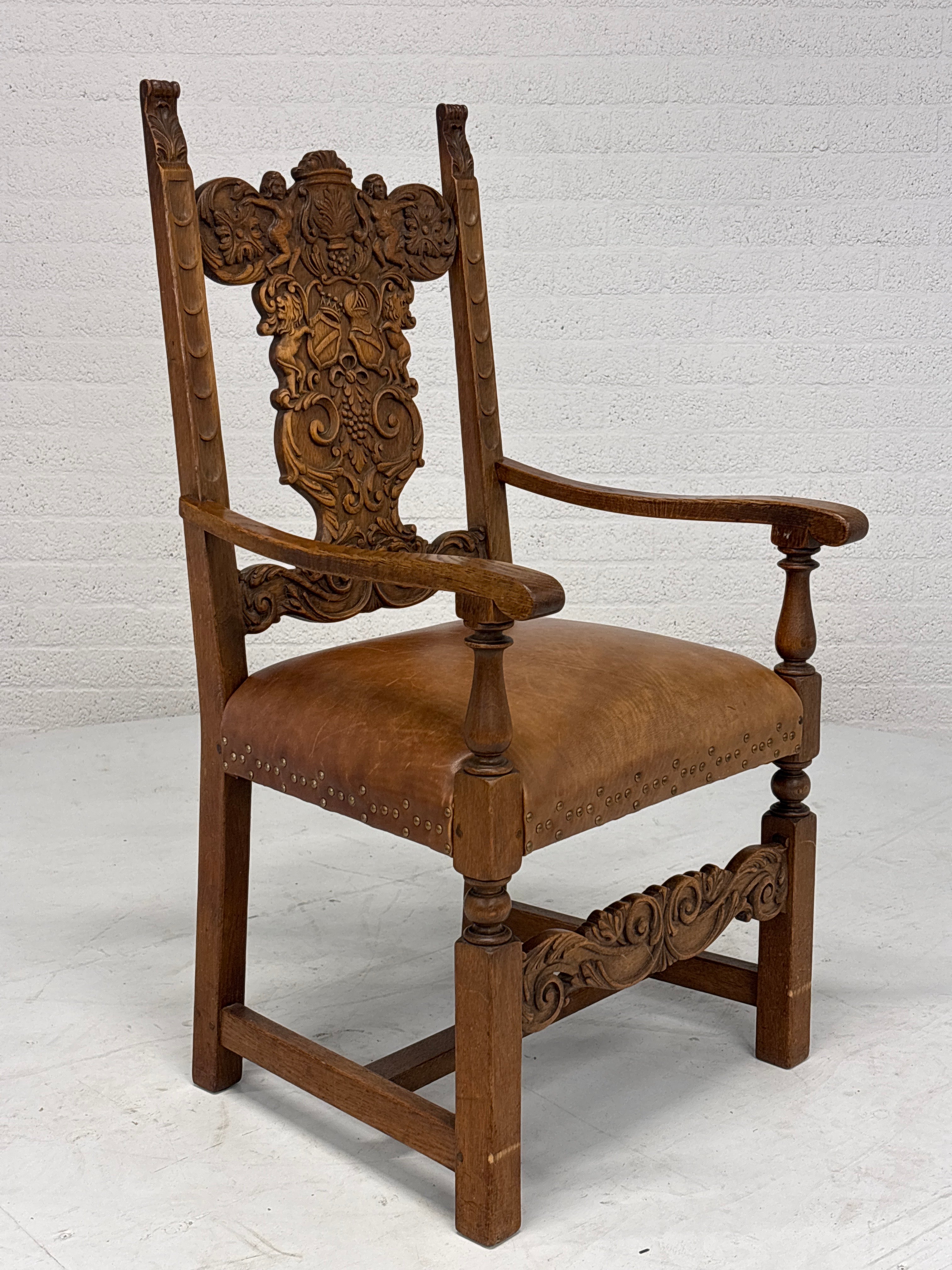 Stoel licht eikenhout