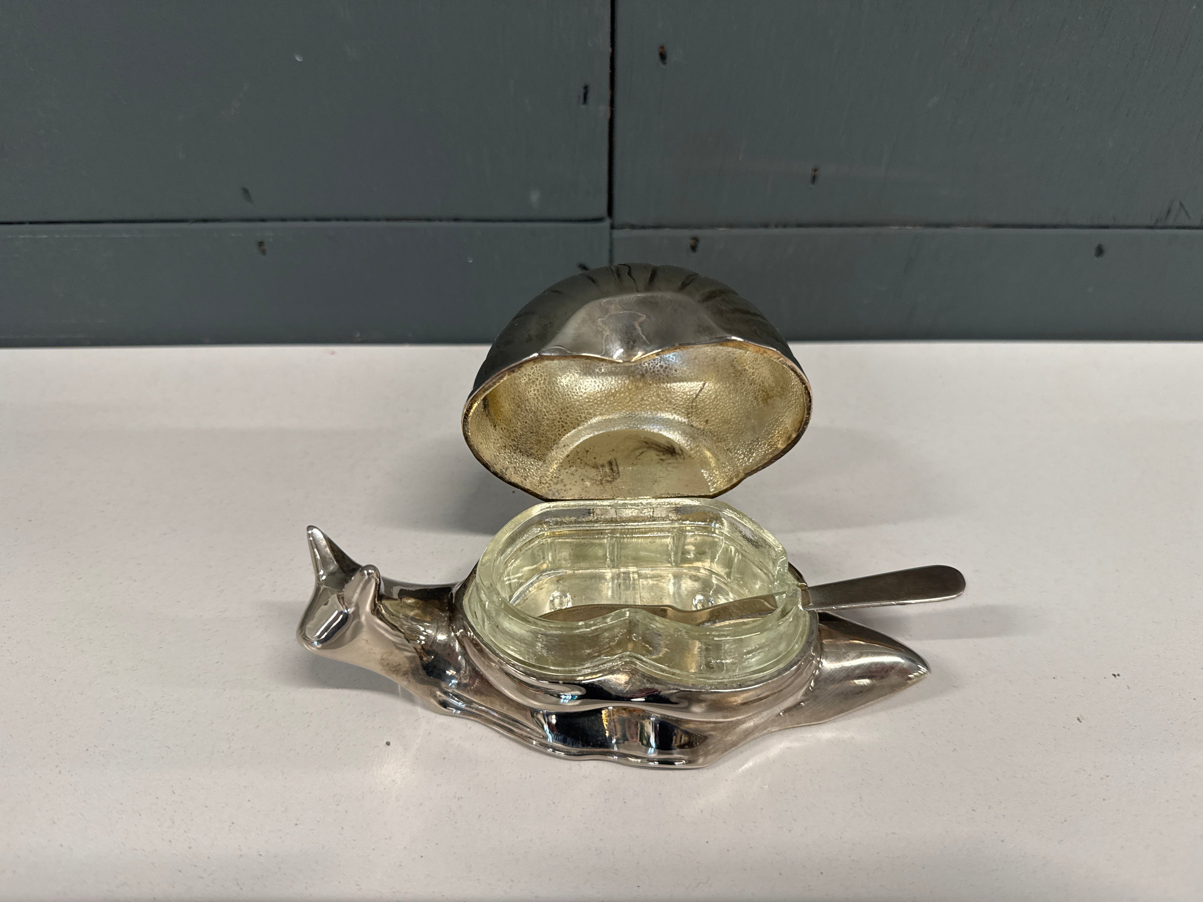 Kandijpotje slak met lepel