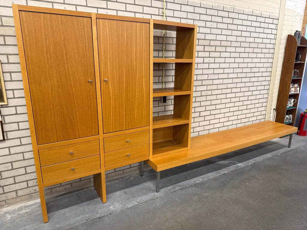 Scandinavisch wandsysteem midcentury