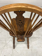 Rustieke Windsor stoel van hout