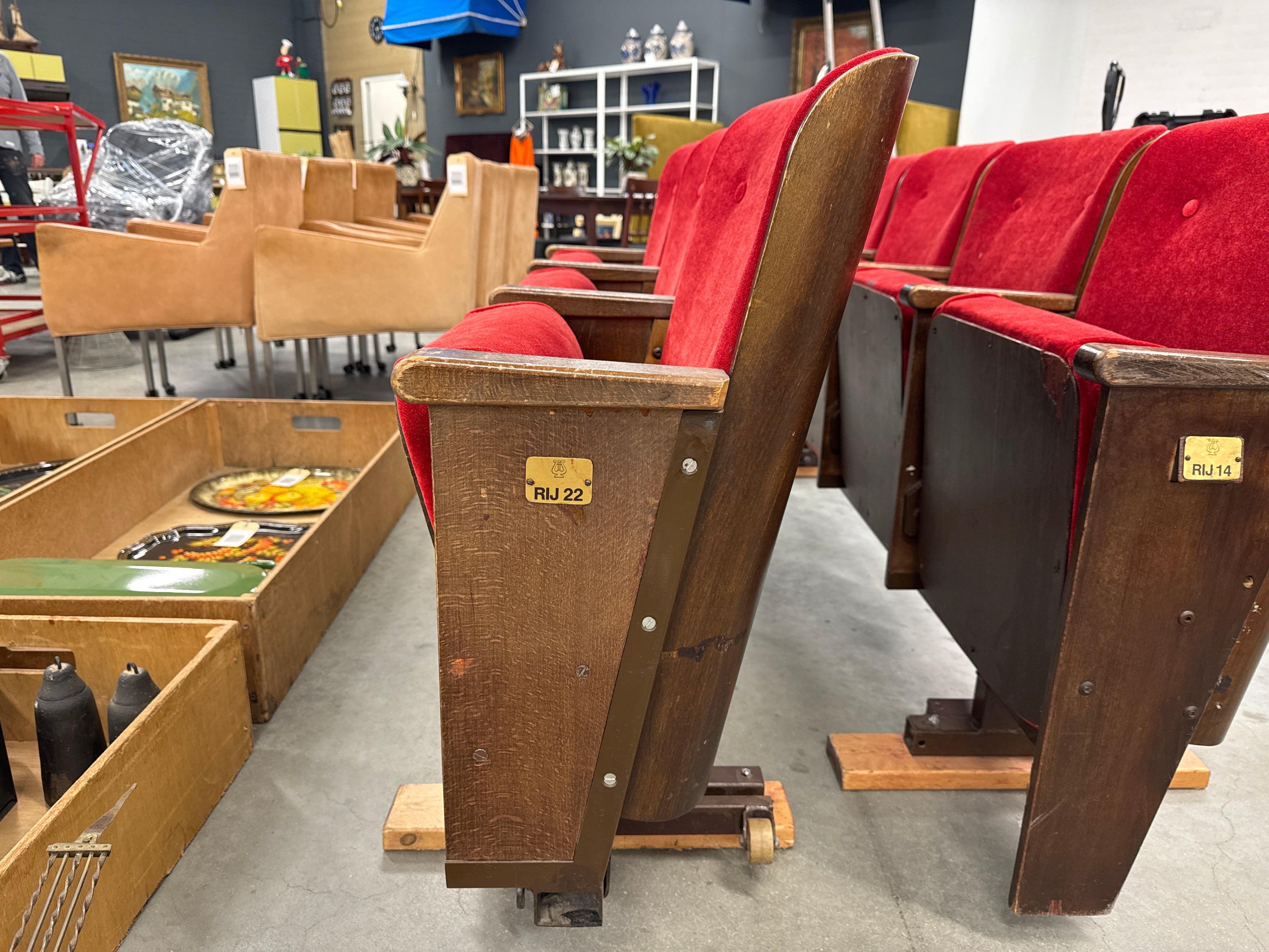 Concertgebouw - 3 Stoelen Rij 22