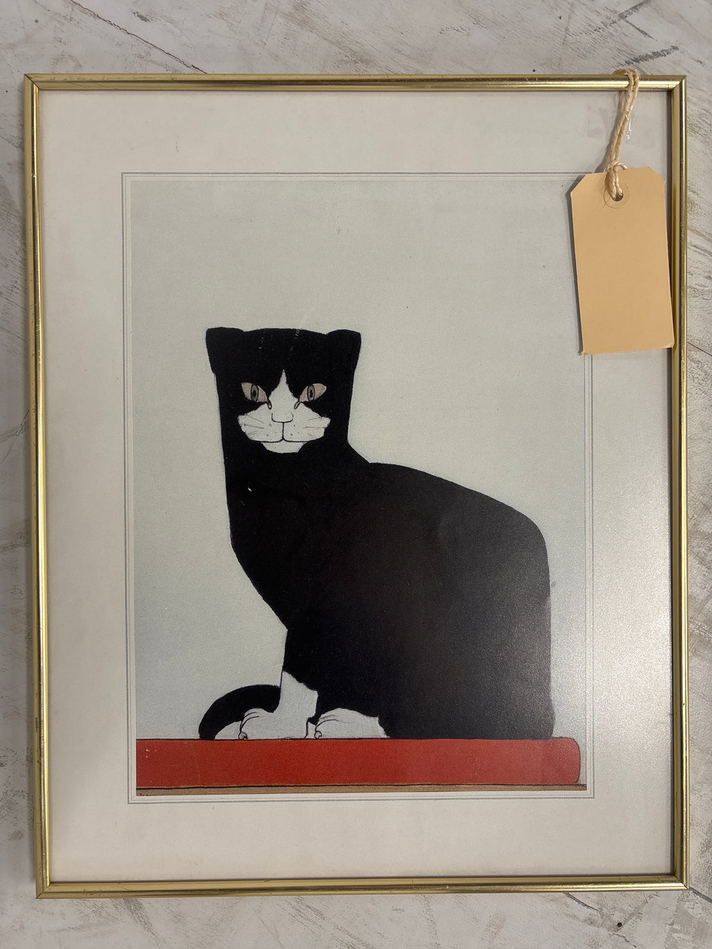 Reproductie ‘de kat’ van Bart vd Leck 1914