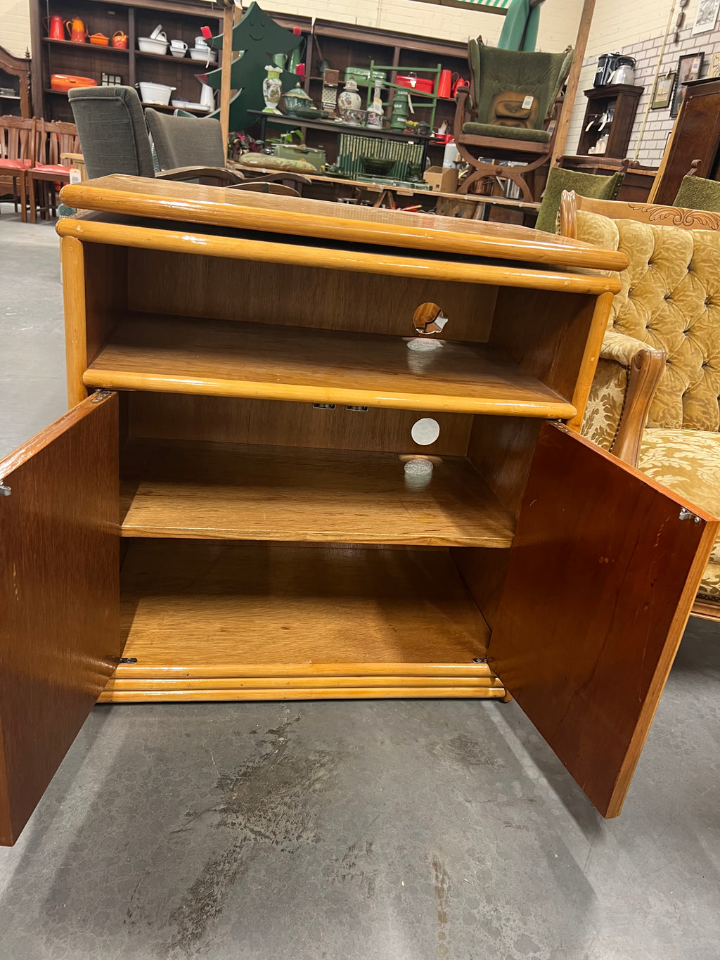 vintage tv meubel