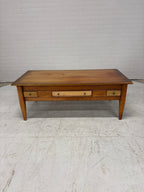 Salontafel met 6 lades en uitschuifblad