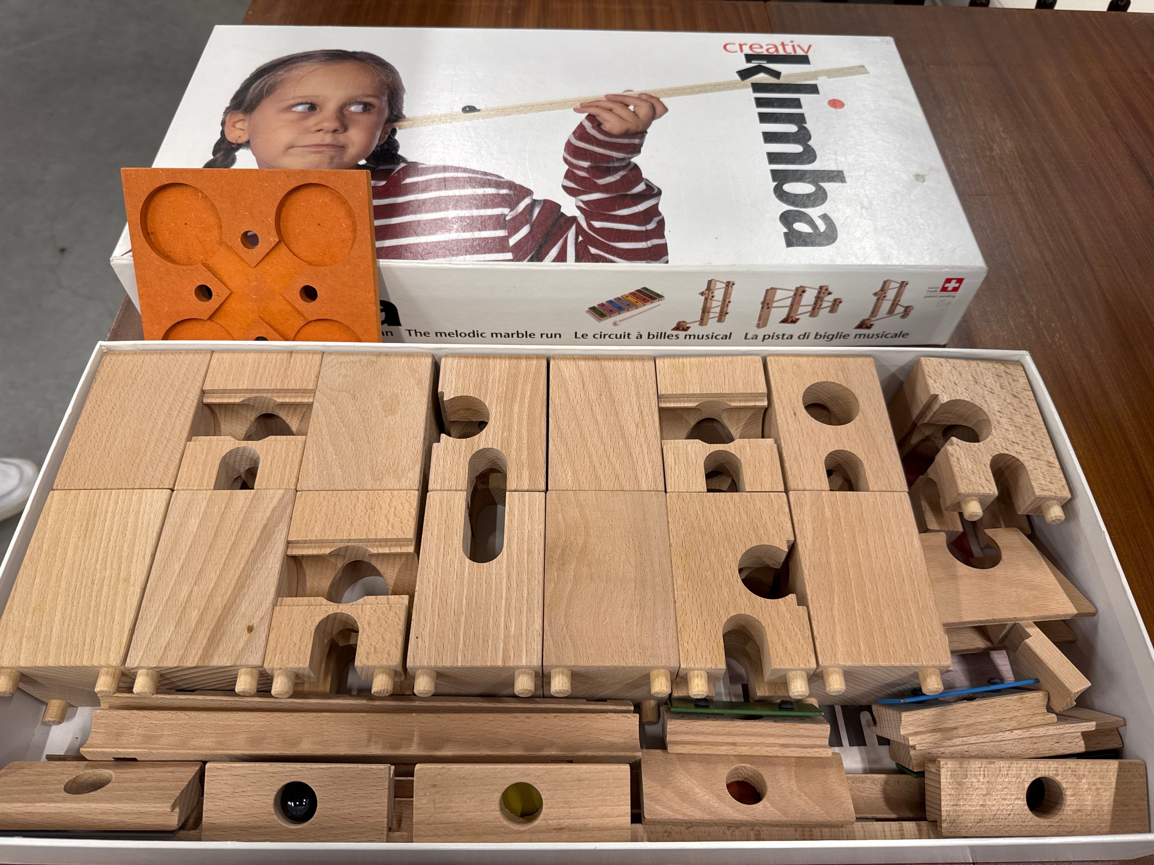 Knikkerbaan set xylofoon
