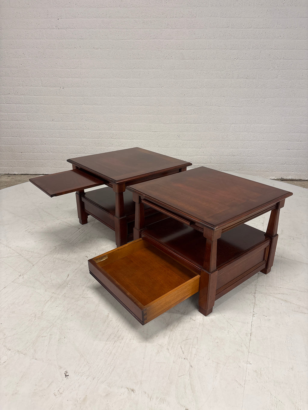 Salontafel met lade en uitschuif blad