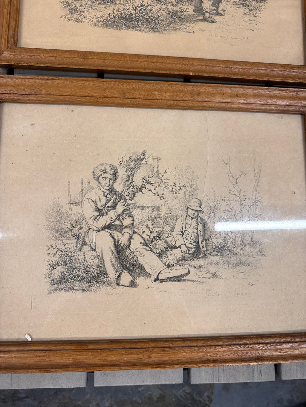 Ets gravures 19e eeuw