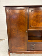 Retro kast gefineerd hout mahonie
